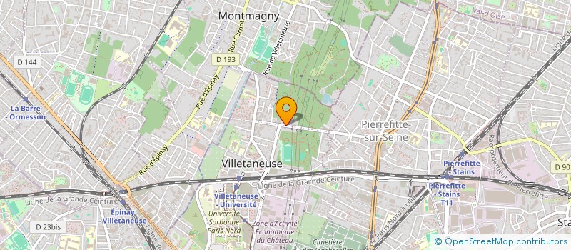 localisation de l'entreprise ENERGIE DIFFUSION à VILLETANEUSE