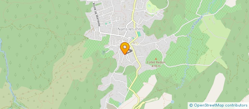 localisation de l'entreprise ENERGIE DISTRIBUTION SERVICES 83 à NANS-LES-PINS