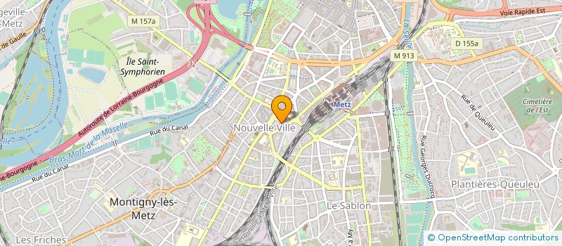 localisation de l'entreprise ENERGIE DOMOTIQUE EST METZ à METZ
