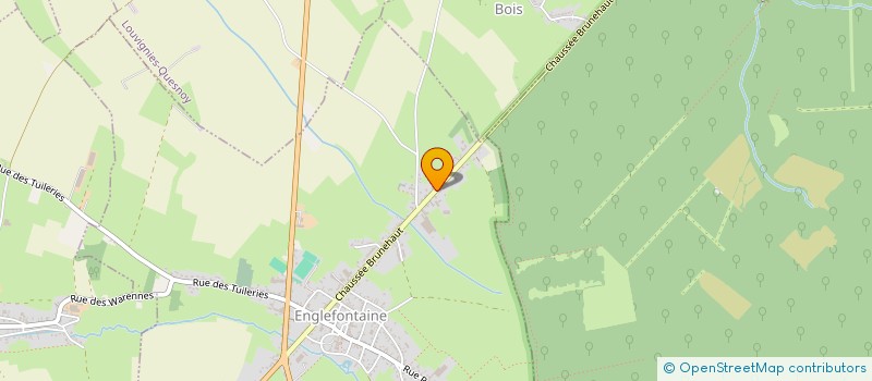 localisation de l'entreprise ENERGIE DU BOIS CHENU  ENGLEFONTAINE