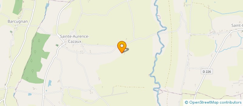 localisation de l'entreprise ENERGIE DU CAPITANI  SAINTE-AURENCE-CAZAUX