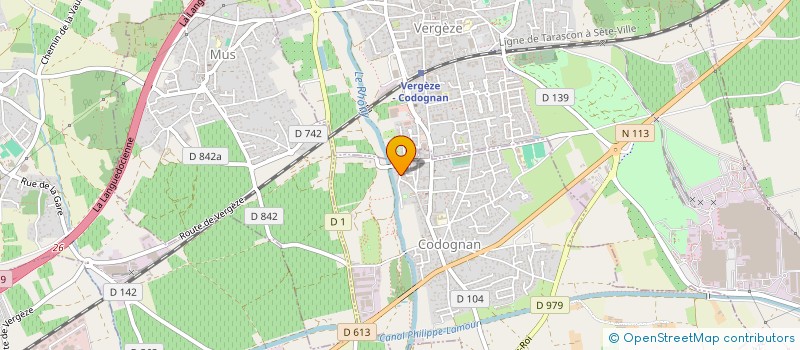 localisation de l'entreprise ENERGIE DU CIEL ET DE LA TERRE  CODOGNAN