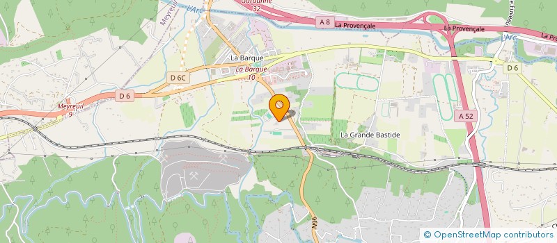 localisation de l'entreprise ENERGIE DU COIN à FUVEAU