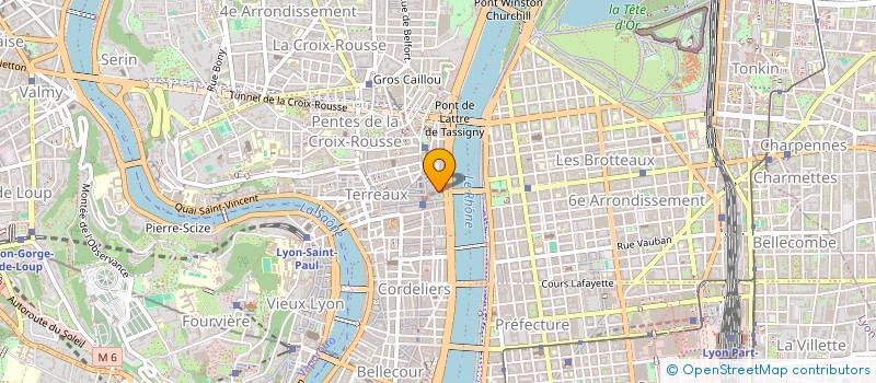 localisation de l'entreprise ENERGIE DU RHONE à LYON