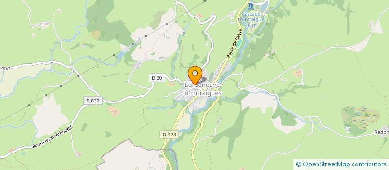 localisation de l'entreprise ENERGIE DU SANCY  EGLISENEUVE-D'ENTRAIGUES