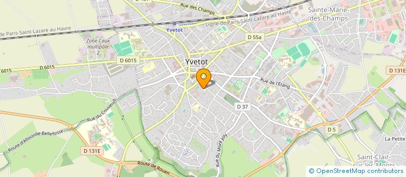 localisation de l'entreprise ENERGIE DURABLE EN NORMANDIE à YVETOT
