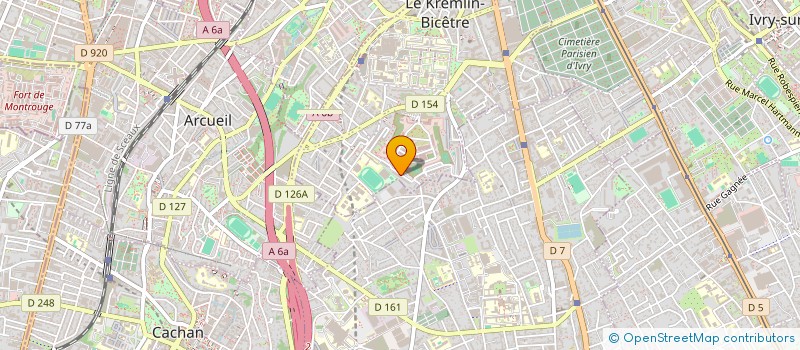 localisation de l'entreprise ENERGIE ECO-FIBRE  LE KREMLIN-BICETRE