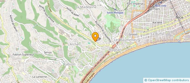 localisation de l'entreprise ENERGIE ECONOMIE ENVIRONNEMENT à NICE