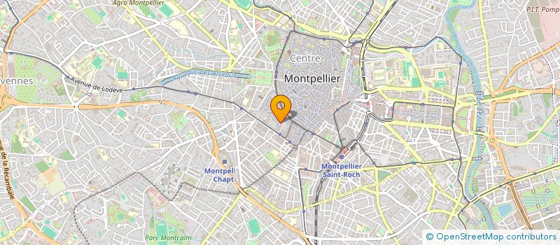 localisation de l'entreprise ENERGIE EN TOIT à MONTPELLIER