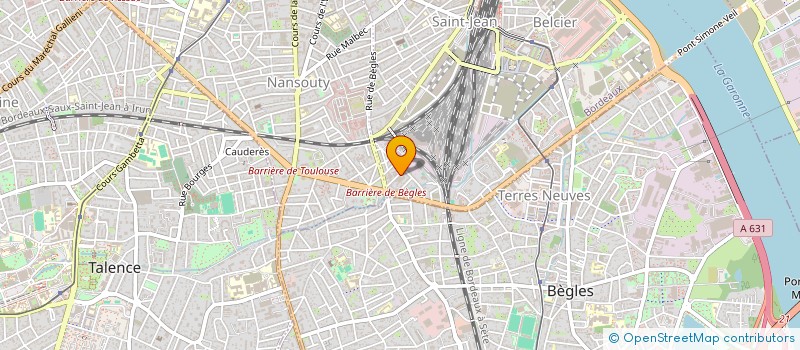 localisation de l'entreprise ENERGIE, ENVIRONNEMENT ET STOCKAGE à BORDEAUX