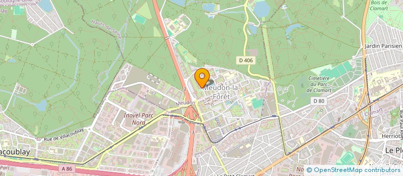 localisation de l'entreprise ENERGIE ET BIEN ETRE à MEUDON