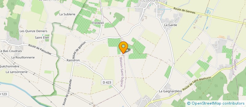 localisation de l'entreprise ENERGIE ET TECHNOLOGIES DE L'INFORMATION ET DE LA COMMUNICATION  BRISSAC LOIRE AUBANCE