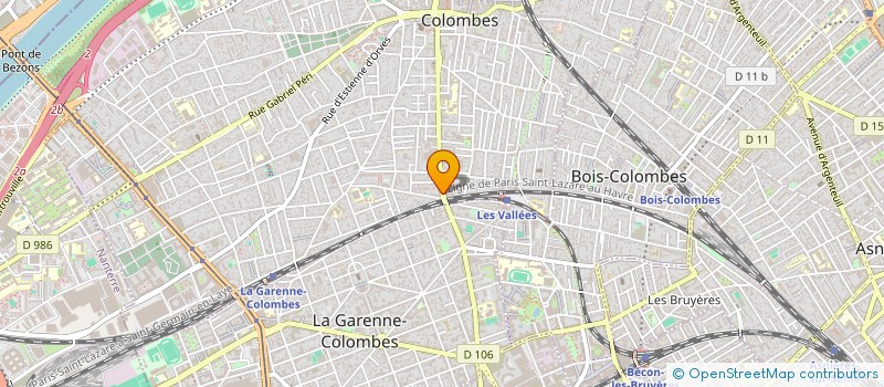 localisation de l'entreprise ENERGIE FACTORY à COLOMBES