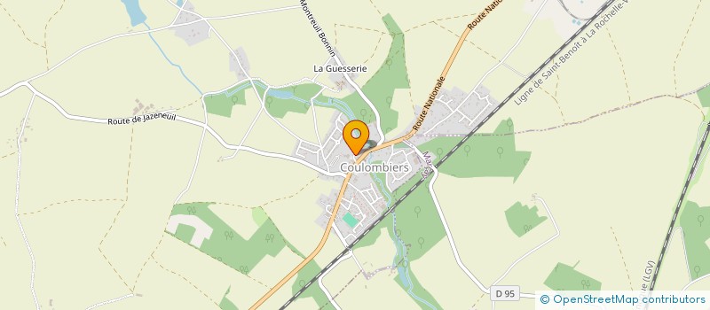 localisation de l'entreprise ENERGIE FERMIERE à SANXAY