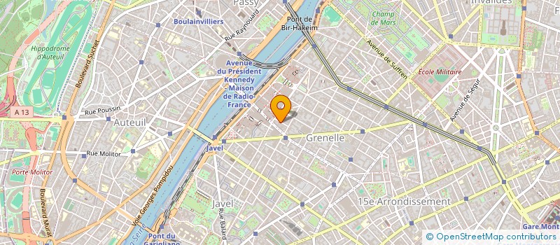 localisation de l'entreprise ENERGIE FIOUL à PARIS