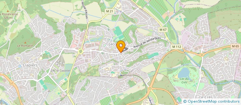 localisation de l'entreprise ENERGIE FIT à JACOU