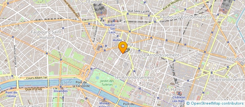 localisation de l'entreprise ENERGIE FLUIDE SYNERGIE à PARIS