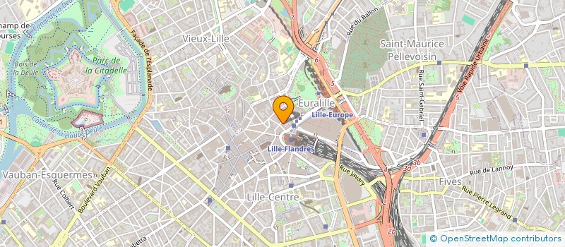 localisation de l'entreprise ENERGIE GRANDE-SYNTHE à LILLE