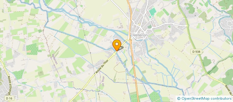 localisation de l'entreprise ENERGIE IMMO  VELLERON
