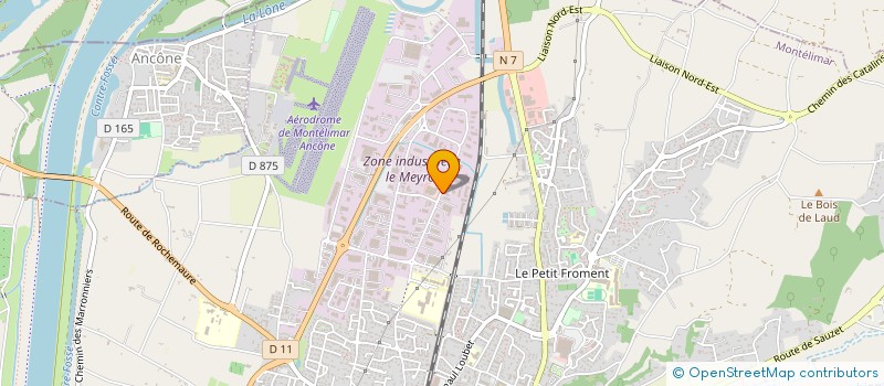 localisation de l'entreprise ENERGIE-KRS  MONTELIMAR