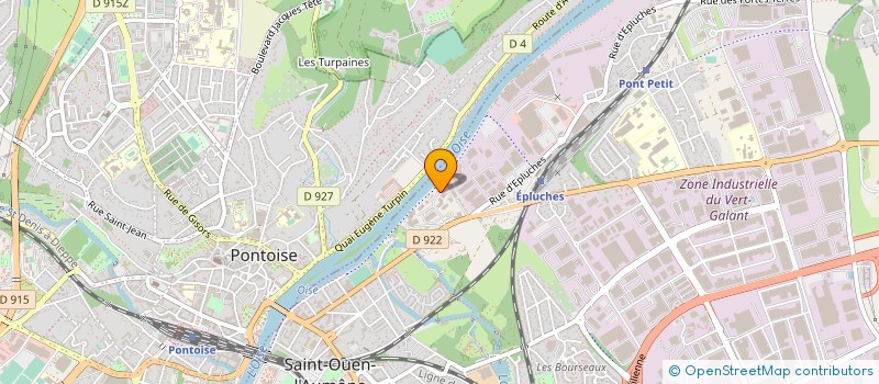 localisation de l'entreprise ENERGIE LEVAGE  SAINT-OUEN-L'AUMONE