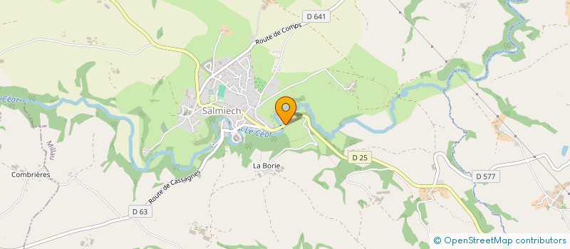 localisation de l'entreprise ENERGIE LIBRE  SALMIECH