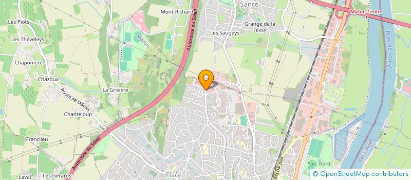 localisation de l'entreprise ENERGIE LOGIQUE à MACON