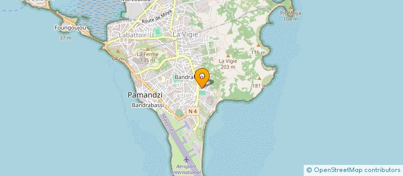 localisation de l'entreprise ENERGIE MAHORAISE EURL à PAMANDZI