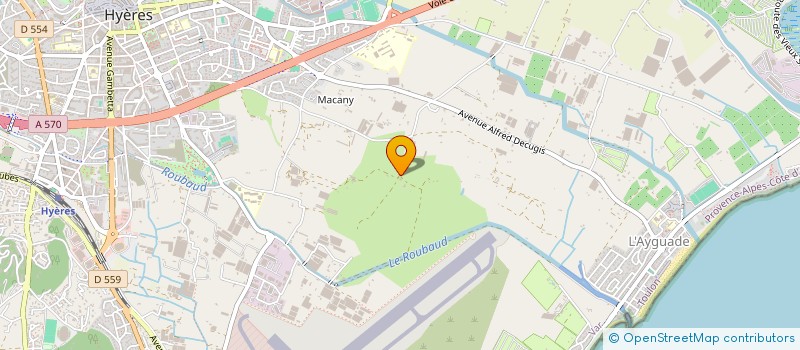 localisation de l'entreprise ENERGIE MONTESSORI à TOULON