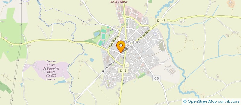 localisation de l'entreprise ENERGIE NIHON  THA  JITSU  LE MAY-SUR-EVRE