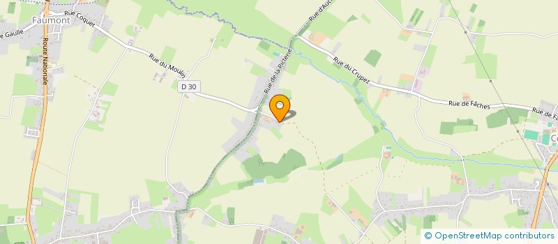 localisation de l'entreprise ENERGIE PLUS  COUTICHES