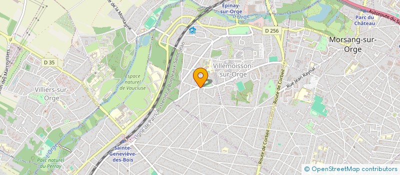 localisation de l'entreprise ENERGIE PLUS à VILLEMOISSON-SUR-ORGE