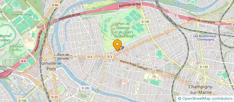 localisation de l'entreprise ENERGIE PLUS à VINCENNES