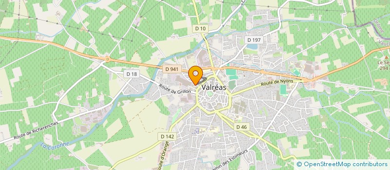 localisation de l'entreprise ENERGIE PLUS JJ à VALREAS