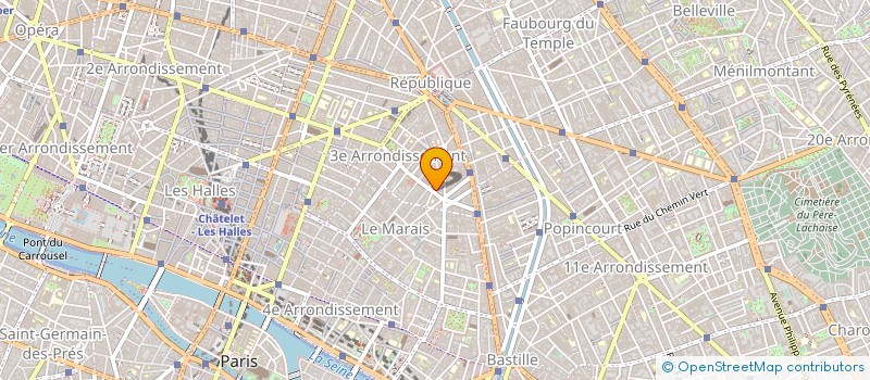 localisation de l'entreprise ENERGIE PLUS SERVICE à PARIS