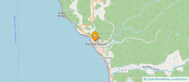 localisation de l'entreprise ENERGIE POINTE-NOIRIENNE  POINTE-NOIRE