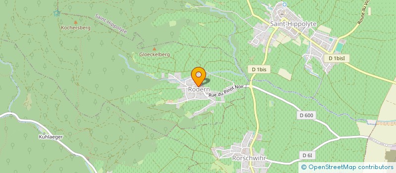 localisation de l'entreprise ENERGIE POLLUTION RENDEMENT  RORSCHWIHR