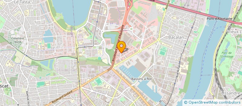 localisation de l'entreprise ENERGIE PRO 16  BORDEAUX