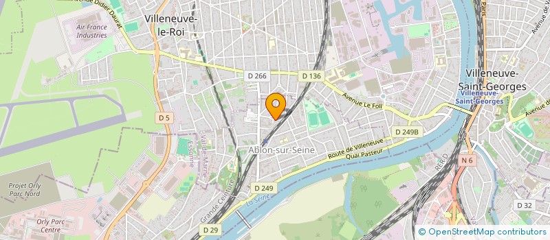 localisation de l'entreprise ENERGIE PRO ELEC  ABLON-SUR-SEINE