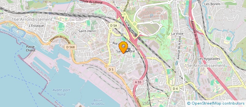 localisation de l'entreprise ENERGIE PROMOTION à MARSEILLE