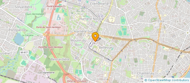 localisation de l'entreprise ENERGIE PROPRE ET DURABLE à NANTES
