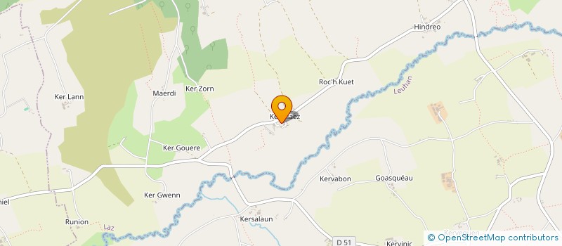 localisation de l'entreprise ENERGIE REFLECHIE  LAZ