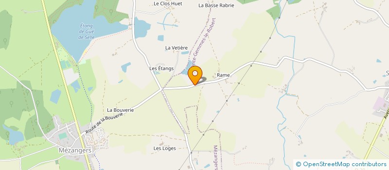 localisation de l'entreprise ENERGIE SERVICE à EVRON