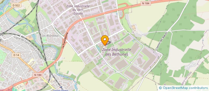 localisation de l'entreprise ENERGIE SERVICE  SAINT-OUEN-L'AUMONE