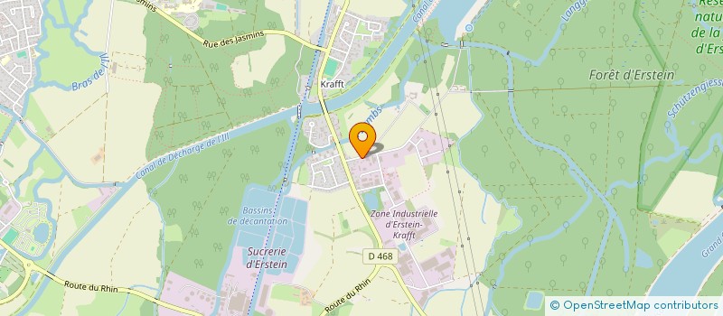 localisation de l'entreprise ENERGIE SOLAIRE CONSULTING  ERSTEIN