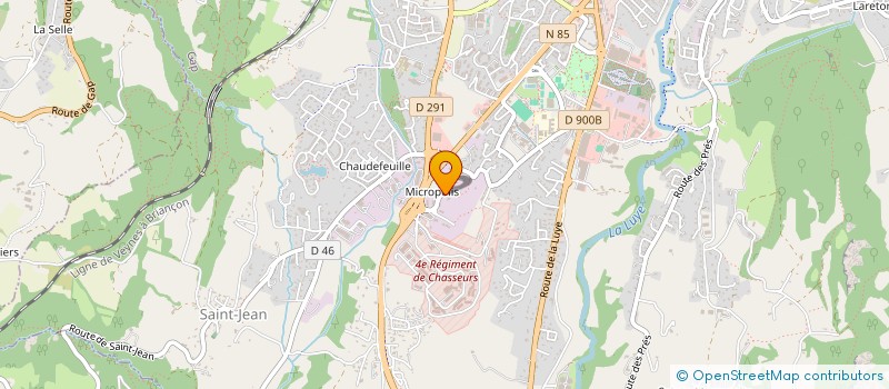 localisation de l'entreprise ENERGIE SOLAIRE ET SERVICES à GAP