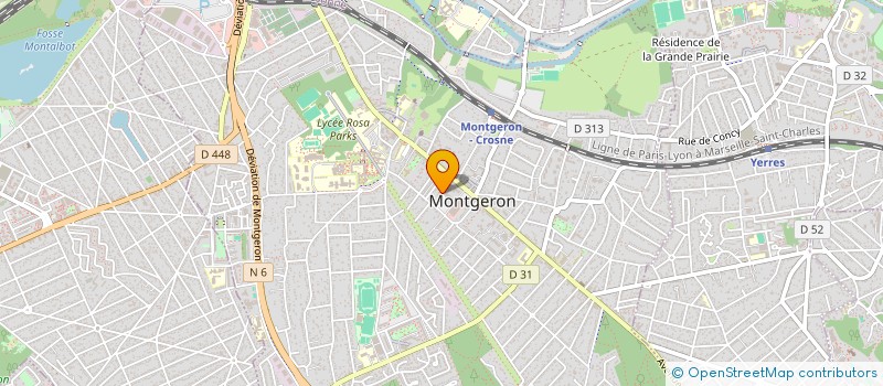 localisation de l'entreprise ENERGIE SOLAR à MONTGERON