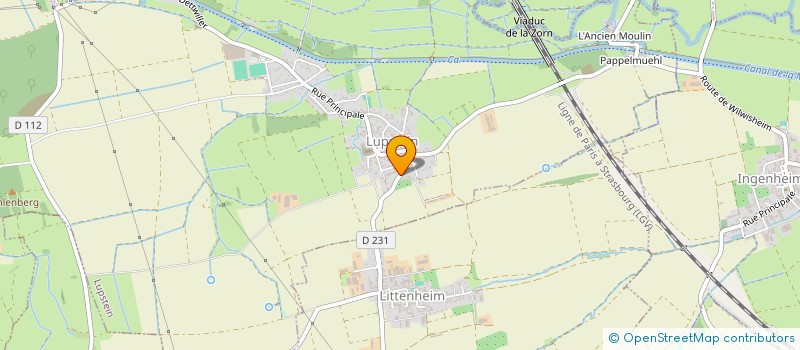 localisation de l'entreprise ENERGIE SOLLER  LUPSTEIN