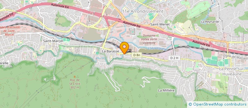 localisation de l'entreprise ENERGIE SUD RENOVATION à MARSEILLE