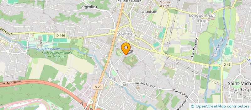 localisation de l'entreprise ENERGIE SYSTEME SERVICE  MONTLHERY
